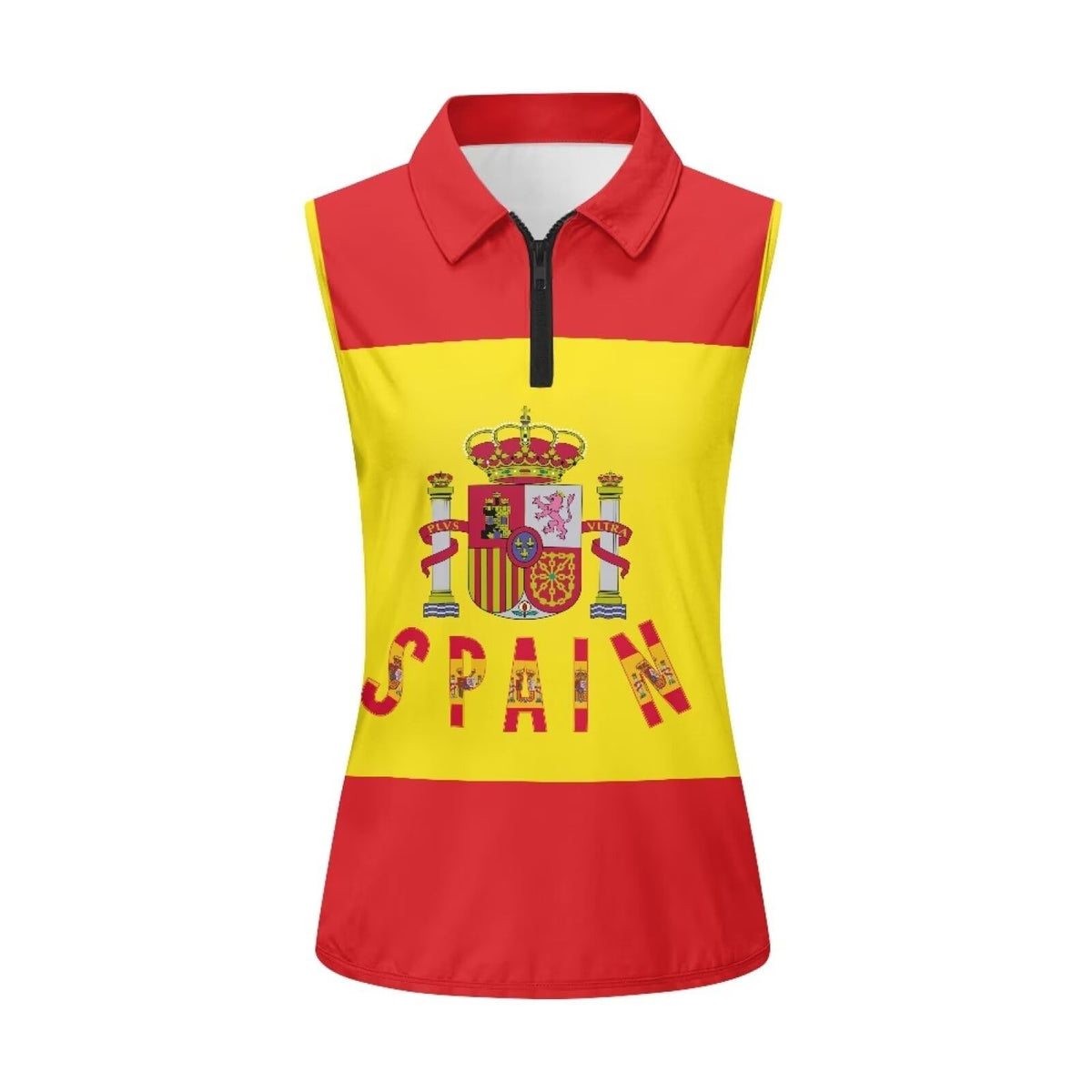 Débardeurs de golf Wpmens pour femmes, dos nageur, polos à col zippé, tailles XS à 2XL